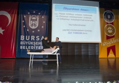 BUSKİ'den çalışanlarına iş sağlığı ve güvenliği eğitimi