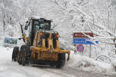 Uludağ'da kar kalınlığı 245 santimetre