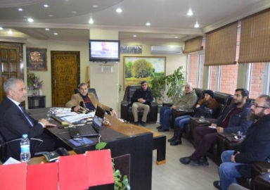 ASELSAN yetkililerinden Başkan Yaman'a ziyaret