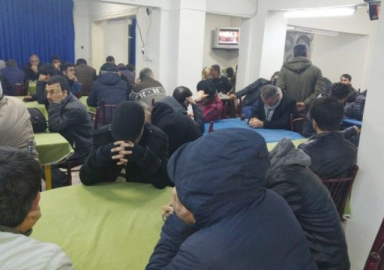 Adana'da kumar operasyonu