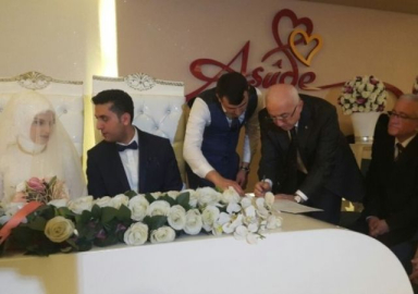 Başkan Hiçyılmaz, Işıklı ve Ertuğrul ailelerinin mutluluğuna şahit oldu