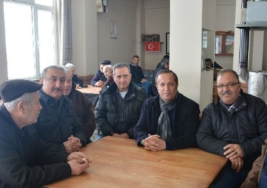 Başkan Toltar, kar ekibiyle mahallelere gitti