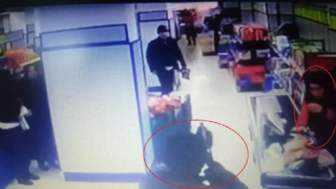 Marketten silahlı soygun!