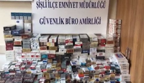 İstanbul'da kaçak sigara operasyonu