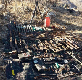 PKK'nın cephaneliği ele geçirildi