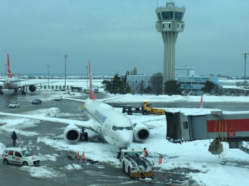 Beklenen kar yağışı nedeniyle seferler azaltıldı