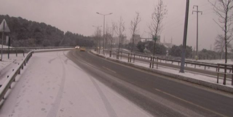 İstanbul'da kar yağışı başladı