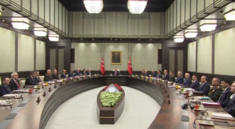 2017'nin ilk MGK'sı 8 saat sürdü: 6 maddelik açıklama