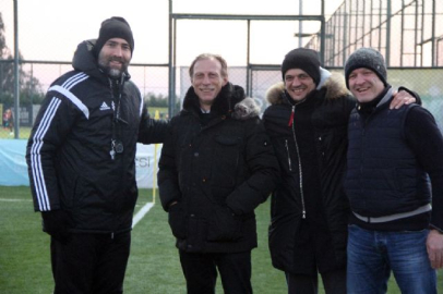 Karabükspor antrenmanında sürpriz konuk