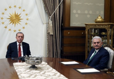 Beştepe'deki sürpriz görüşme sona erdi