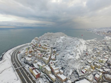 Giresun'un havadan görüntüleri hayran bıraktı