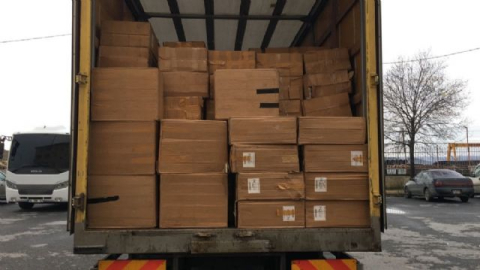İstanbul'da 183 bin paket kaçak sigara ele geçirildi