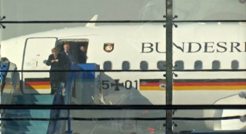 Almanya Başbakanı Merkel Ankara'da