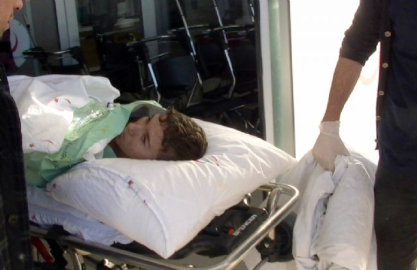 Vagonun üzerine çıkan çocuk feci şekilde yaralandı