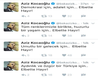 Kocaoğlu oyunun rengini belli etti