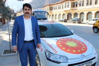 Erdoğan sevgisi 4'üncü kez yollara düşürdü