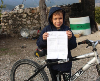 8 yaşındaki çocuğa haciz şoku