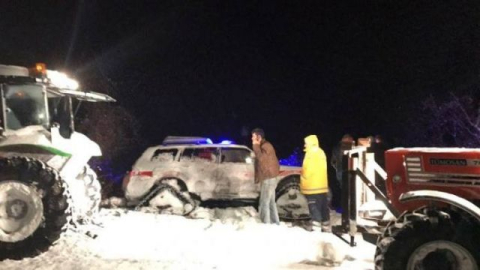 Sağlık personeli ölümden döndü