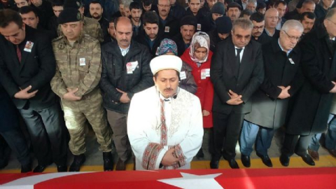 Kayseri şehidi son yolculuğuna uğurlandı