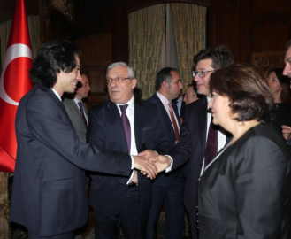 Paris Büyükelçisi Musa, Fransa'daki Türk işadamlarıyla buluştu