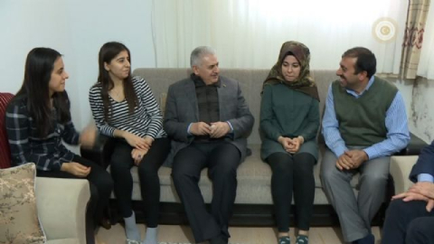 Vatandaş davet etti, Başbakan icabet