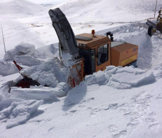 Yurttan kış manzaraları