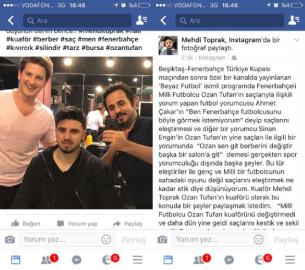 Ozan Tufan'ın kuaföründen Ahmet Çakar ve Sinan Engin'e cevap