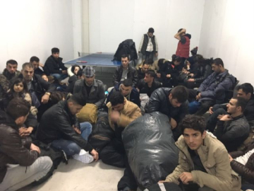 76 kaçak göçmen karbonmonoksit ölçüm cihazı ile yakalandı