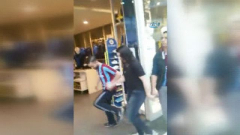 Horon oynayarak Fenerium'a girmek istediler