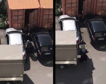 Jeneratör hırsızları kamerada