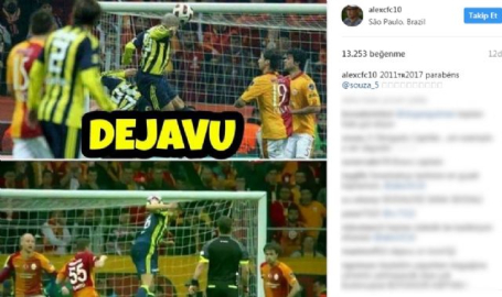 Alex'ten derbi paylaşımı: Dejavu