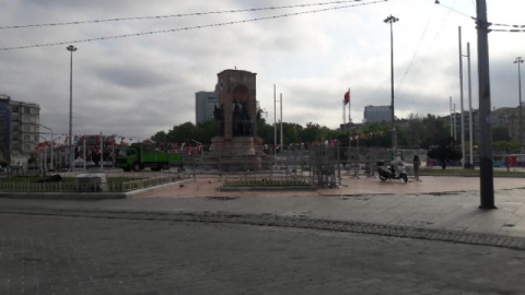 1 Mayıs için Taksim'e izin çıkmadı