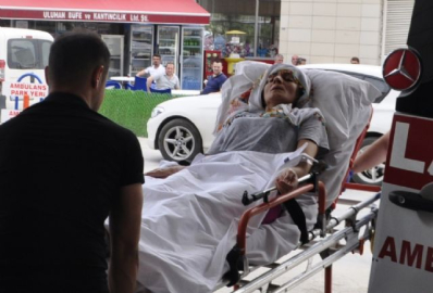 Kiracılar ev sahibi yaşlı kadını hastanelik etti, mahalle karıştı