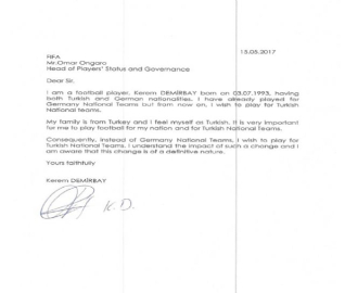 Kerem Demiray, önce 'Türkiye' sonra 'Almanya' dedi