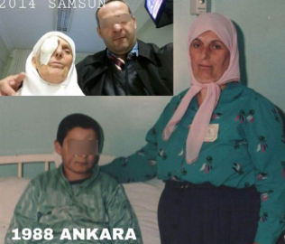 Annesini boğazını keserek öldürdü