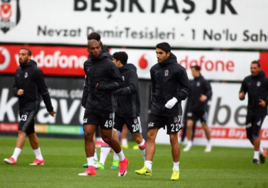 Beşiktaş, Kasımpaşa maçı hazırlıklarını sürdürüyor