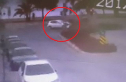 Kartal sahil yolundaki kaza kamerada