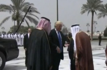 Trump, Suudi Arabistan'da