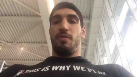 Enes Kanter'in pasaportuna el konuldu