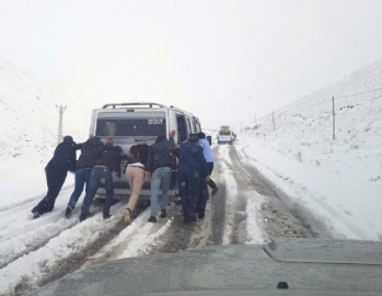 Yaz geliyor derken kar geldi