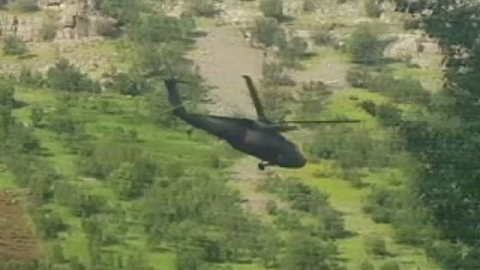 Kato'da helikopter hareketliliği