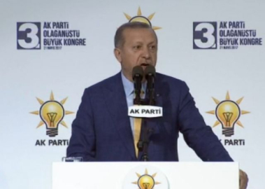 Erdoğan'dan teşekkür konuşması