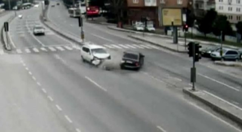 Feci kazalar kamerada