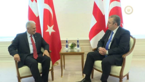 Başbakan Yıldırım Gürcü mevkidaşıyla görüştü