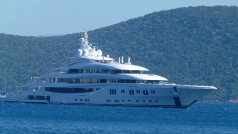 Rus milyarder 150 milyon dolarlık yatıyla Bodrum'da