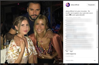 Ali Şan büyük aşkını yakın arkadaşıyla tanıştırdı