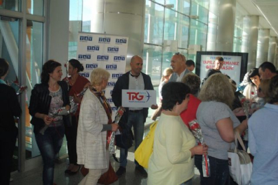 Ukrayna'dan charter uçuşları başladı