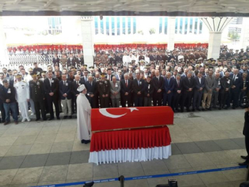 Başkent şehidini uğurluyor