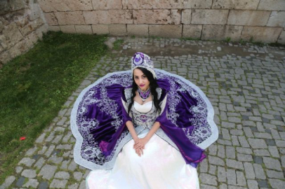 62 bin incili Nilüfer Hatun kaftanı göz kamaştırıyor