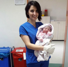 Tam 4 kilo 750 gram olarak doğdu